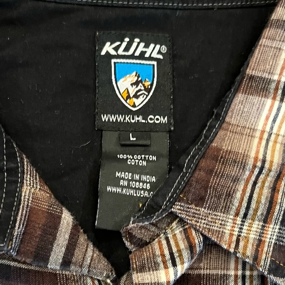 Vintage long-sleeved flannel from Kuhl - Picture 3 of 7
